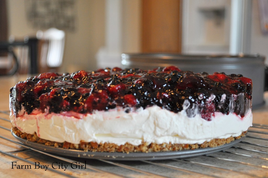 Raspberry Pretzel Dessert