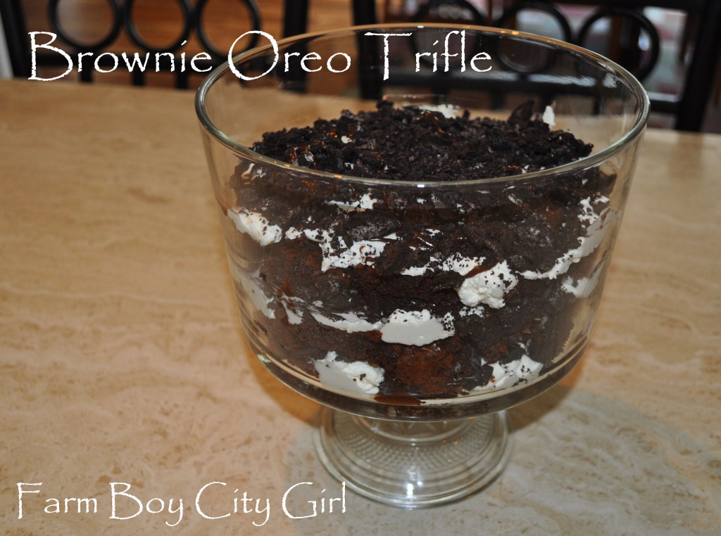 Brownie Oreo Trifle