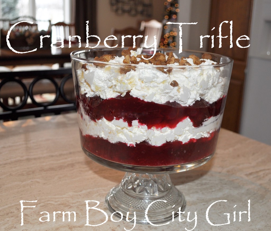 Cranberry Trifle